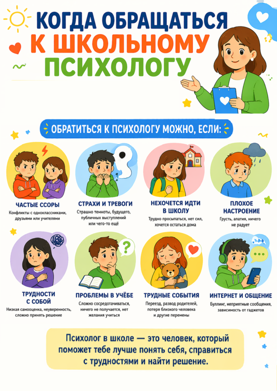Когда обращаться к психологу